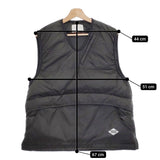 varde77 未使用品 GO OUT PULLOVER DOWN VEST サイズ2 定価58080円 ダウンベスト ブラック メンズ バルデセブンティセブン【中古】4-1103T♪