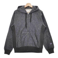 Champion 新品 REVERSE WEAVE C3-K101 サイズL 定価8500円 フルジップ パーカー チャコールグレー メンズ チャンピオン【中古】4-1118M♪