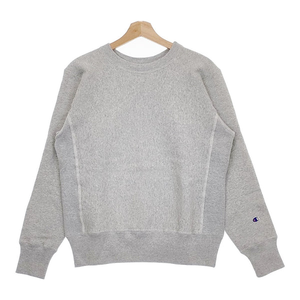 Champion 新品 Reverse Weave Crew Neck 単色タグ C3-W004 サイズM スウェット ライトグレー メンズ チャンピオン【中古】4-1103T♪