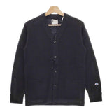 Champion 新品 ROCHESTER VARSITY CARDIGAN C3-NA02 サイズM 定価20680円 ニット カーディガン ブラック メンズ チャンピオン【中古】4-1103T♪