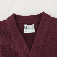 Champion 新品 ROCHESTER VARSITY CARDIGAN C3-NA02 M 定価20680円 ニット カーディガン バーガンディー メンズ チャンピオン【中古】4-1103T♪