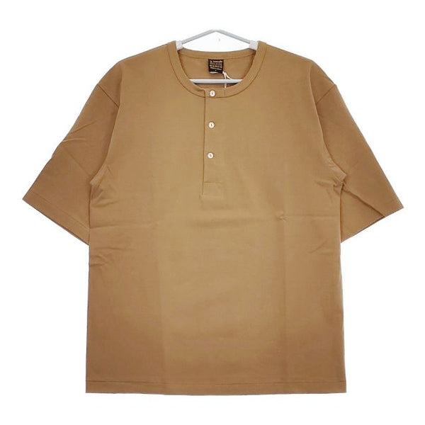 A VONTADE 新品 定価9350円 5oz Tube Henly Neck VTD-0510-CS サイズM 半袖Ｔシャツ カットソー ベージュ メンズ アボンタージ【中古】5-0426S∞