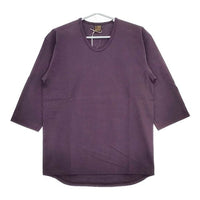 A VONTADE 新品 七分袖 VTD-0511-CS 定価8250円 コットン サイズS Ｔシャツ カットソー パープル メンズ アボンタージ【中古】5-0426M∞
