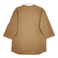 A VONTADE 新品 七分袖 VTD-0511-CS 定価8250円 コットン サイズM Ｔシャツ カットソー ベージュ メンズ アボンタージ【中古】5-0426M∞#
