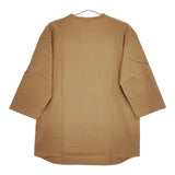 A VONTADE 新品 七分袖 VTD-0511-CS 定価8250円 コットン サイズM Ｔシャツ カットソー ベージュ メンズ アボンタージ【中古】5-0426M∞#