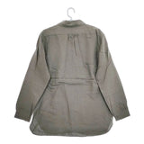 A VONTADE 新品 Gardener Shirt Jacket 定価24200円 VTD-03111-SH リネン サイズS 長袖シャツ カーキ メンズ アボンタージ【中古】5-0426M∞