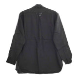A VONTADE 新品 Gardener Shirt Jacket 定価24200円 VTD-03111-SH リネン サイズS 長袖シャツ ブラック メンズ アボンタージ【中古】5-0426M∞