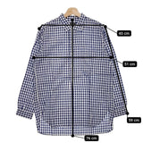 A VONTADE 新品 VTD-0313-SH Classic Pullover Shirts L/S S 定価19800円 長袖シャツ ブルー ホワイト メンズ アボンタージ【中古】4-1118M♪