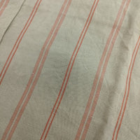 A VONTADE 新品 Banded Collar Shirts 定価20900円 VTD-0312-SH ストライプ 長袖シャツ ベージュ メンズ アボンタージ【中古】5-0426M∞