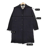 A VONTADE 新品 VTD-0392-JK Atelier Long Coat サイズS 定価53900円 コート ブラック メンズ アボンタージ【中古】4-1103T♪