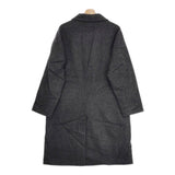 A VONTADE 新品 VTD-0396-JK Double-Breasted Wool Coat サイズS 定価74800円 コート チャコールグレー メンズ アボンタージ【中古】4-1018A♪