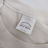 MANUAL ALPHABET 新品 MA-C-049 定価8500円 3 長袖Ｔシャツ カットソー ロンＴ キナリ アイボリー メンズ マニュアルアルファベット【中古】5-0424M∞