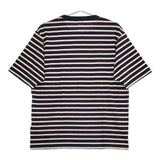 MANUAL ALPHABET 新品 MA-C-058 ボーダー サイズ2 半袖Ｔシャツ カットソー ネイビー メンズ マニュアルアルファベット【中古】5-0424S∞