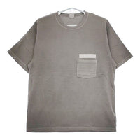 MANUAL ALPHABET 新品 MA-C-062 製品染め サイズ2 半袖Ｔシャツ カットソー グレー メンズ マニュアルアルファベット【中古】5-0424S∞
