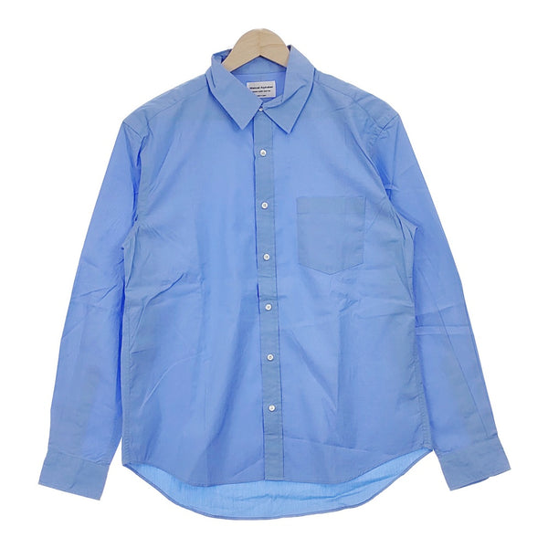 MANUAL ALPHABET CLS-MK-005 2 OXFORD CLASSIC FIT 定価13200円 長袖シャツ ライトブルー メンズ マニュアルアルファベット【中古】4-1123M♪