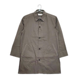 MANUAL ALPHABET 新品 ショップコート 定価17380円 コットン コート グレー メンズ マニュアルアルファベット【中古】5-0413M∞