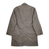 MANUAL ALPHABET 新品 ショップコート 定価17380円 コットン コート グレー メンズ マニュアルアルファベット【中古】5-0413M∞