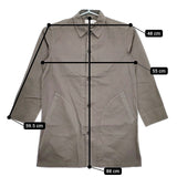 MANUAL ALPHABET 新品 ショップコート 定価17380円 コットン コート グレー メンズ マニュアルアルファベット【中古】5-0413M∞