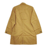 MANUAL ALPHABET 新品 ショップコート 定価17380円 コットン サイズ2 コート GINGER イエロー メンズ マニュアルアルファベット【中古】5-0413M∞