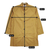 MANUAL ALPHABET 新品 ショップコート 定価17380円 コットン サイズ2 コート GINGER イエロー メンズ マニュアルアルファベット【中古】5-0413M∞