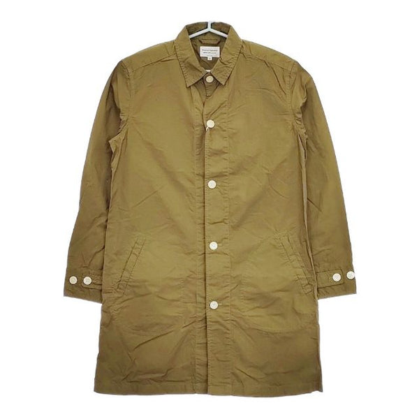 MANUAL ALPHABET 新品 40タイプライターシャツコート 定価16280円 コート ML.OLIVE52 カーキ メンズ マニュアルアルファベット【中古】5-0413M∞