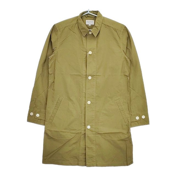 MANUAL ALPHABET 新品 40タイプライターシャツコート 定価16280円 コート ML.OLIVE カーキ メンズ マニュアルアルファベット【中古】5-0413M∞