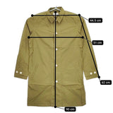 MANUAL ALPHABET 新品 40タイプライターシャツコート 定価16280円 コート ML.OLIVE カーキ メンズ マニュアルアルファベット【中古】5-0413M∞