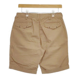 MANUAL ALPHABET 新品 定価13800円 1 コットンリネン ショートパンツ ハーフパンツ ショーツ ベージュ メンズ マニュアルアルファベット【中古】5-0413S∞