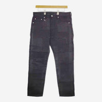 whiz LIMITED PATCHWORK DENIM PANTS 定価37400円 WL-P-160 デニムパンツ 22AW ブラック メンズ ウィズ【中古】5-0111G∞