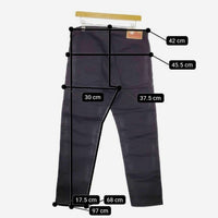 whiz LIMITED PATCHWORK DENIM PANTS 定価37400円 WL-P-160 デニムパンツ 22AW ブラック メンズ ウィズ【中古】5-0111G∞