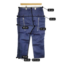 whiz LIMITED カーゴパンツ 定価23100円 WZ-SS13-P-09 コットン パンツ ネイビー メンズ ウィズ【中古】5-0104G∞