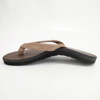 nakamura Z-01 LEATHER SANDAL サイズ8 サンダル ブラウン メンズ ナカムラ【中古】5-0726S◎