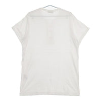 Yohji Yamamoto POUR HOMME 釈迦ボタンヘンリー 定価30800円 HD-T25-080 半袖Ｔシャツ カットソー 21SS ホワイト メンズ ヨウジヤマモトプールオム【中古】5-0623S∞
