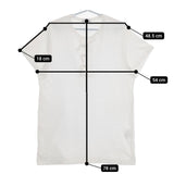 Yohji Yamamoto POUR HOMME 釈迦ボタンヘンリー 定価30800円 HD-T25-080 半袖Ｔシャツ カットソー 21SS ホワイト メンズ ヨウジヤマモトプールオム【中古】5-0623S∞
