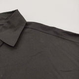 B Yohji Yamamoto Broad Long Shirt ブロードロングシャツ レースアップワンピース 20SS ブラック ビーヨウジヤマモト【中古】4-1219M♪