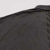 B Yohji Yamamoto Broad Long Shirt ブロードロングシャツ レースアップワンピース 20SS ブラック ビーヨウジヤマモト【中古】4-1219M♪
