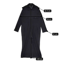 Y's MICHIKO BY Y'S カットソードレス レーヨンウール YN-D33-219 ワンピース 20SS ブラック レディース ワイズ/Yohji【中古】5-0324M∞