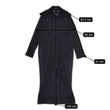 Y's MICHIKO BY Y'S カットソードレス レーヨンウール YN-D33-219 ワンピース 20SS ブラック レディース ワイズ/Yohji【中古】5-0324M∞