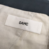 OAMC イタリア製 コットン ショートパンツ ハーフパンツ ショーツ ネイビー メンズ オーエーエムシー【中古】5-0501S∞