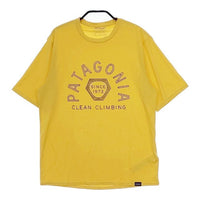 patagonia プリント STY45235SP22 半袖Ｔシャツ カットソー 2022年 イエロー レディース パタゴニア【中古】5-0605S∞