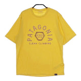 patagonia プリント STY45235SP22 半袖Ｔシャツ カットソー 2022年 イエロー レディース パタゴニア【中古】5-0605S∞