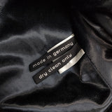 FRANK LEDER ベルテッドウールステンカラーコート サイズS ステンカラーコート ブラック メンズ フランクリーダー【中古】4-1116T♪