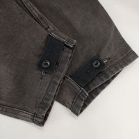 ESSAY P-3 NEW GORILLA 定価36300円 先染め  ES08P-03 ワイドデニム パンツ チャコールグレー メンズ エッセイ【中古】5-0104G∞