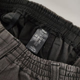 ESSAY P-3 NEW GORILLA 定価36300円 先染め  ES08P-03 ワイドデニム パンツ チャコールグレー メンズ エッセイ【中古】5-0104G∞