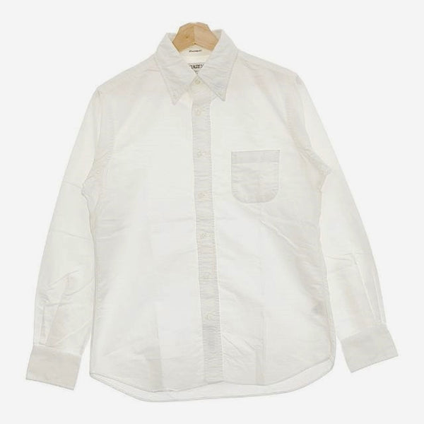 INDIVIDUALIZED SHIRTS BDシャツ USA製 スタンダードフィット 長袖シャツ オフホワイト メンズ インディビジュアライズドシャツ【中古】5-0118M∞