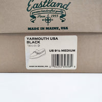 EASTLAND Yarmouth サイズUS9.5 モカシン デッキシューズ USA製 シューズ・靴 ブラック メンズ イーストランド【中古】4-1211G◎