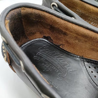 EASTLAND Yarmouth サイズUS9.5 モカシン デッキシューズ USA製 シューズ・靴 ブラック メンズ イーストランド【中古】4-1211G◎
