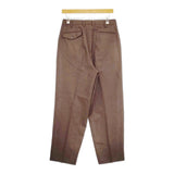 marka 2TUCK COCOON FIT wool soft serge M20C-07PT03C サイズ1 パンツ ブラウン メンズ マーカ【中古】4-1207T♪