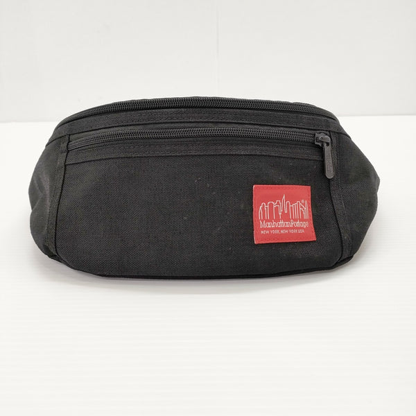 Manhattan Portage ウエストポーチ ボディバッグ ブラック メンズ マンハッタンポーテージ【中古】5-0407G◎