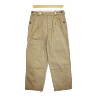 OUTIL PANTALON LIMOGES ミリタリー 硫化染め パンツ カーキ メンズ ウティ【中古】5-0118G∞